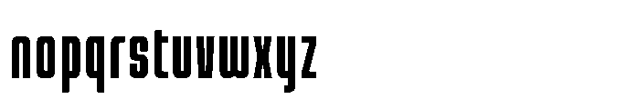 Araneo Condensed Bold Font LOWERCASE