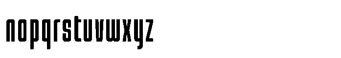 Araneo Condensed Medium Font LOWERCASE