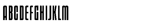 Araneo Condensed Regular Font UPPERCASE