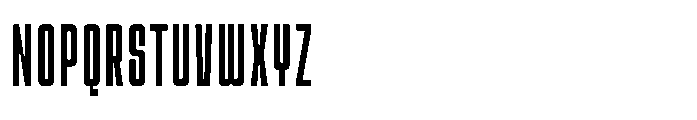 Araneo Condensed Regular Font UPPERCASE