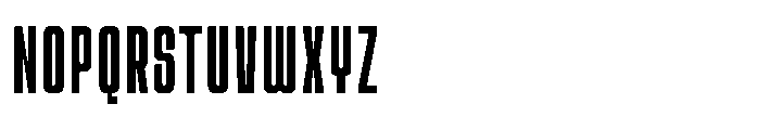 Araneo Condensed Semi Bold Font UPPERCASE