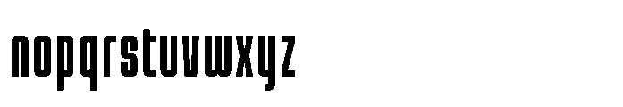 Araneo Condensed Semi Bold Font LOWERCASE