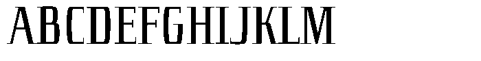 Arany Book Font UPPERCASE