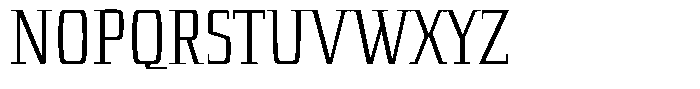 Arany Extralight Font UPPERCASE