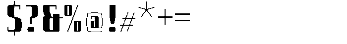 Arany Variable Thin Font OTHER CHARS
