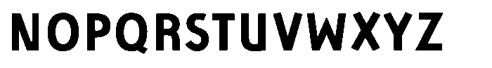 Aras Bold Font UPPERCASE