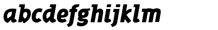Aras Heavy Italic FONT