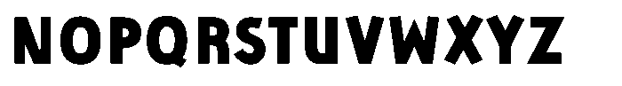 Aras Heavy Font UPPERCASE