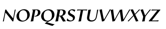 Arastradero Bold Italic Font UPPERCASE