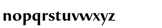 Arastradero Bold Font LOWERCASE