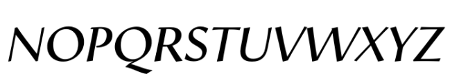 Arastradero Italic Font UPPERCASE