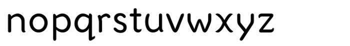 Aravis Regular Font LOWERCASE