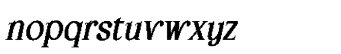 Arbane Pixel Regular Font LOWERCASE