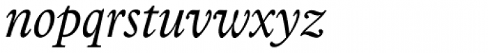 Arbesco DT Book Italic Font LOWERCASE
