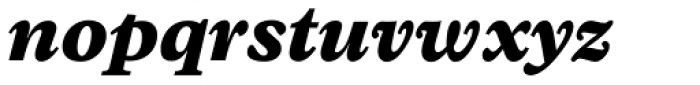 Arbesco DT ExtraBold Italic Font LOWERCASE