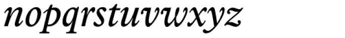 Arbesco DT Italic Font LOWERCASE