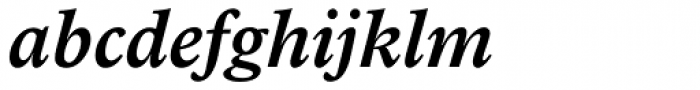 Arbesco DT SemiBold Italic Font LOWERCASE