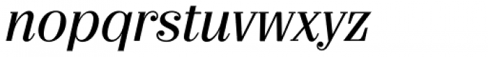 Arbiter BQ Italic Font LOWERCASE