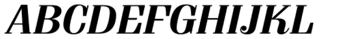 Arbiter BQ Medium Italic Font UPPERCASE