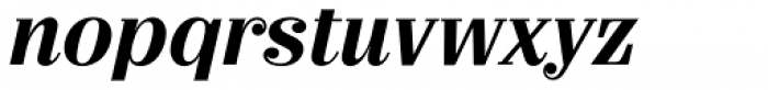 Arbiter BQ Medium Italic Font LOWERCASE
