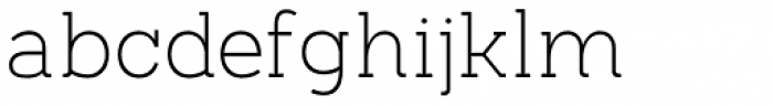 Arbour Extra Light Font LOWERCASE