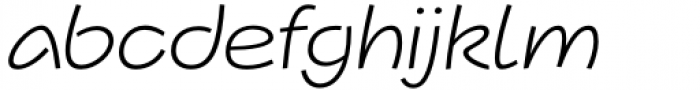 Arbus Light Font LOWERCASE