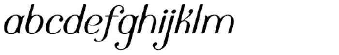 Arc Boutant Italic Rough Font LOWERCASE