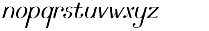 Arc Boutant Italic Rough Font LOWERCASE