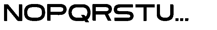 Arc Space Font UPPERCASE