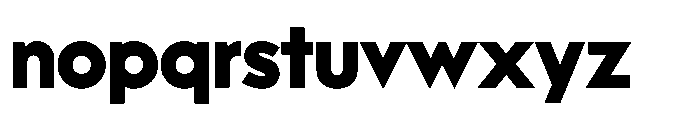 Arca Majora Ultra Font LOWERCASE