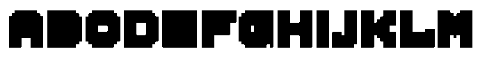 Arcade Blast Blue Font UPPERCASE