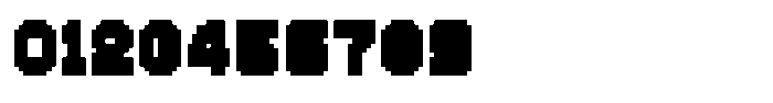 Arcade Blast Red Font OTHER CHARS