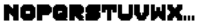 Arcade Blast Red Font UPPERCASE