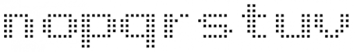 Arcade2003 Light Font LOWERCASE