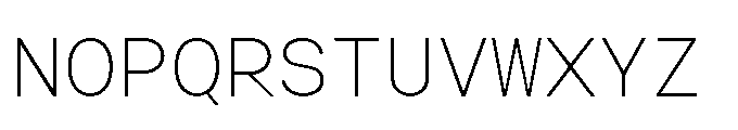 Arcadium Mono Light Font UPPERCASE