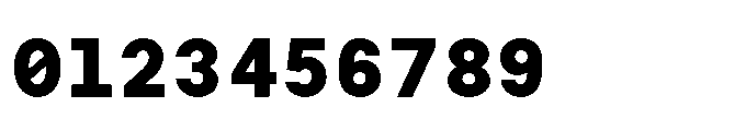 Arcadium Mono Ultrabold Font OTHER CHARS
