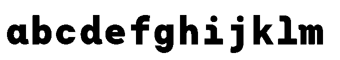 Arcadium Mono Ultrabold FONT
