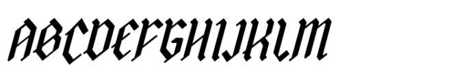 Arcanum Noire Italic Font
