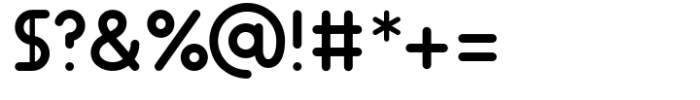 Arcato Regular Font OTHER CHARS