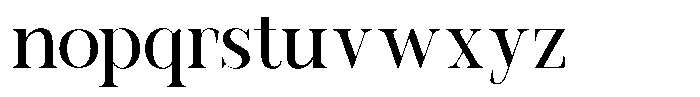 Arceloni Font LOWERCASE