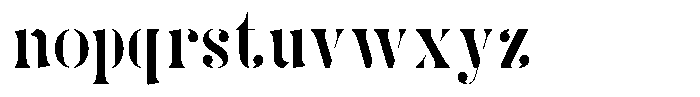 Arcex Regular Font LOWERCASE