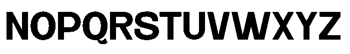 Archa Manic Bold Font UPPERCASE