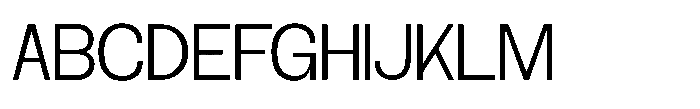 Archa Manic Light Font UPPERCASE