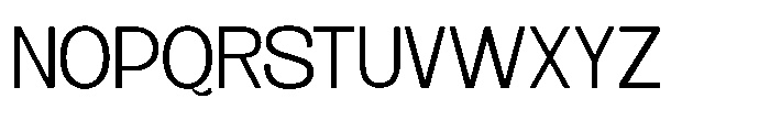 Archa Manic Light Font UPPERCASE
