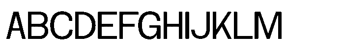 Archa Manic Regular Font UPPERCASE