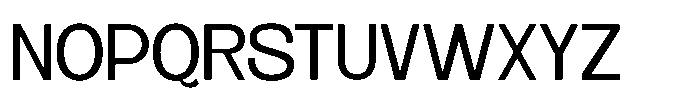 Archa Manic Regular Font UPPERCASE