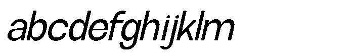 Archa Manic Slanted FONT