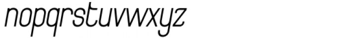 Archee Italic Font LOWERCASE