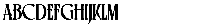 Archenia Font UPPERCASE