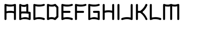 Archequare Font UPPERCASE